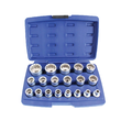 Trusa tubulare Vario Plus 12 colturi, 8 - 32 mm, 1/2", 19 piese, Asta