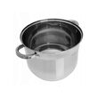 Oala din inox cu capac din sticla, 28cm, fund termic multistrat, 13l Klausberg