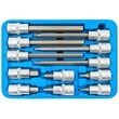 Trusa biti, imbus, hexagon, 1/2", 12 piese, Satra