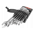 Set de 7 chei combinate, cu clichet, balama, 8-19mm, Verke