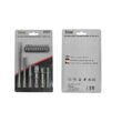 Set adaptoare si biti, 16 piese, Silver