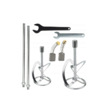 Malaxor electric pentru vopsea, amestecator mortar, tencuiala 2650 W, cu 2 melci, Red Technic