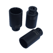 Set tubulare impact in 12 colturi, 10 - 32 mm, 14 piese, 1/2", Asta