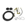 Gresor pneumaric 12 litri, pompa pneumatica pentru gresat, Silver