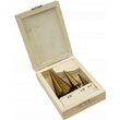 SET 3 BURGHIE CONICE 4-39MM, Silver, S0321 
