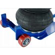 Cric pneumatic, perna 3.5 Tone, cu roti si maner scurt, Baug