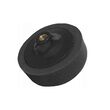 Burete pentru lustruit 125 x 50 mm, M14, negru, moale, Silver