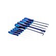 Set carlige si raclete, 9 piese, Silver