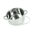 Set de 4 piese, oala pentru fiert cu abur, inox, 24 cm 5 litri Kinghoff