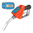 Pistol cu Contor, LCD Digital, pentru Pompa Transfer Combustibil, rosu, Verke