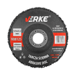 Disc abraziv pentru curatare, 125mm x 22.2mm, Verke