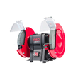 Polizor de banc cu 2 pietre, 200 mm, 1700W, 2950 rpm, Red Technic