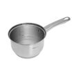 Set de 5 oale din inox cu capac sticla, dimensiuni 16cm, 16cm, 18cm, 20cm, 24 cm, Kinghoff