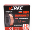 Sarma pentru sudura MIG-MAG, 1MM, 15 Kg, ER70S-6, Verke