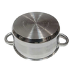 Oala cu capac din inox, capacitate 1.5 litri 16 cm, Kinghoff