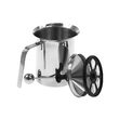 Spumator manual de lapte, aparat spumat, inox, 0,8l Kinghoff