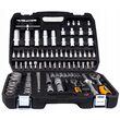  Trusa de Scule Chei Tubulare 108 pcs BLACK