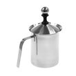Spumator manual de lapte, aparat spumat, inox, 0,8l Kinghoff