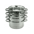 Set de 5 piese, oala pentru fiert cu abur, inox, 24 cm 5 litri Kinghoff