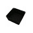 Cos organizator pentru cosmetice, negru, 19x19x9 cm, Sepio