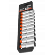 Set 10 chei tubulare 1/2" 10-24  mm, Verke