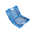 Trusa chei fixe combinate cu clichet  8-22 mm Satra