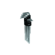 Set imbus, chei hexagonale T10 - T50, 89 - 227 mm, 9 piese, Asta