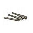 Set 3 adaptoare pentru filetanta 1/2, 1/4, 3/8, Silver