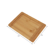 Tocator din bambus, universal, ecologic, 27 x 19 x 1,8 cm, Kinghoff