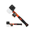 Ciocan din cauciuc cu maner din fibra de sticla, cap rotund 660 g, Verke
