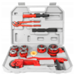 Trusa pentru filetat tevi 10 piese, 1/4 ", 3/8", 1/2 ", 3/4", 1 ", 1-1 / 4" Verke