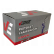 Pistol de vopsit pneumatic, duza 1mm, cu vas de aluminiu 125 ml, Verke