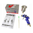 Pistol de vopsit pneumatic, duza 1mm, cu vas de aluminiu 125 ml, Verke