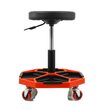 Taburet, scaun pentru atelier cu sertar, 30x55cm 135kg, Verke