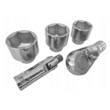 Trusa chei tubulare mari 26 piese 3/4 " 21- 50 mm, 1" 55-60-65 mm Verke