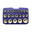Trusa set 12 chei tubulare 1/2" 8-35 mm, 12 colturi, spline, Asta