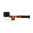 Ciocan din cauciuc cu maner din fibra de sticla, cap rotund 1100 g, Verke