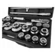 Trusa chei tubulare mari 26 piese 3/4 " 21- 50 mm, 1" 55-60-65 mm Verke