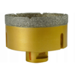 Carota diamantata pentru placi ceramice, marmura, piatra naturala, gresie, beton 82 mm Verke