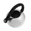  Fierbător tradițional cu fluier fabricat din inox, ceainic 2.5 litri, 15-22 cm, argintiu, Klausberg