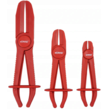 Set de 3 clesti pentru furtune auto, plastic, cauciuc Verke
