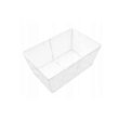Cos organizator pentru cosmetice, alb, 30x20x13 cm, Sepio