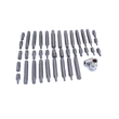 Trusa biti, imbusuri hexagonale, torx, 40 piese, cutie metalica, Asta