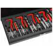 Kit profesional de reparare filete M5-M12 131 elemente VERKE 
