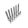 Set chei hexagonale, imbus, 4-12 mm, 1/2", 12 piese, Asta