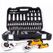  Trusa de Scule Chei Tubulare 108 pcs BLACK