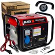 Generator curent electric 1500W 2Cp motor 2t Black 