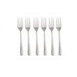 Set 6 furculite din inox, pentru desert,  Kinghoff