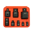 Set reductoare de impact, 1/4, 1/2, 3/4, 3/8, 8 piese, Verke