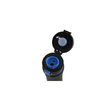 Termos din inox, accesorii pe culoarea albastru, capacitate 480ml, Klausberg